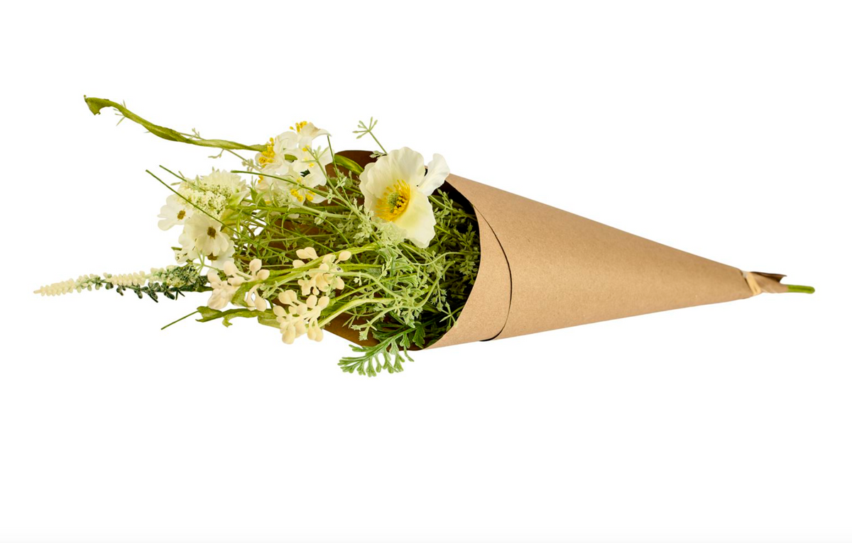 Bouquet WILD FLORA - Crème / Blanc