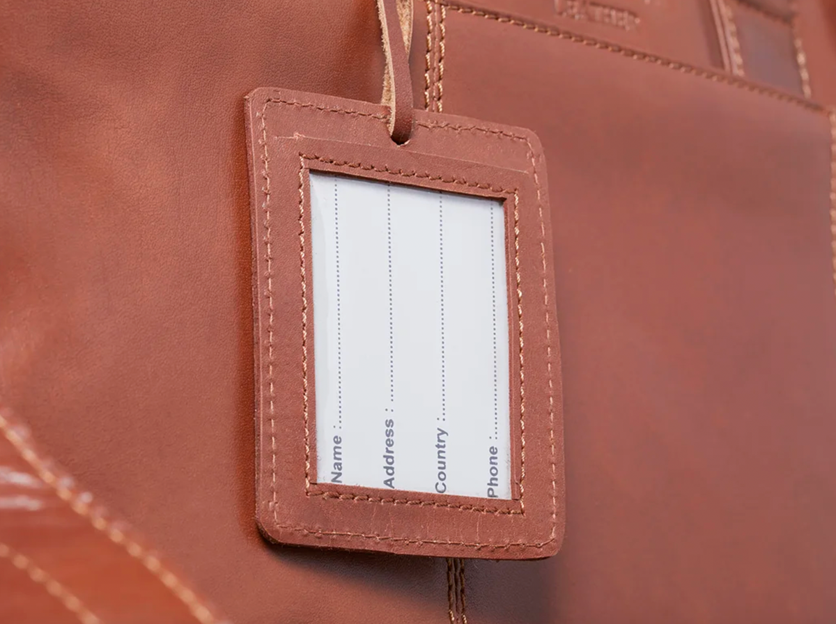 Sac ordinateur MELLO ITALY - Cognac
