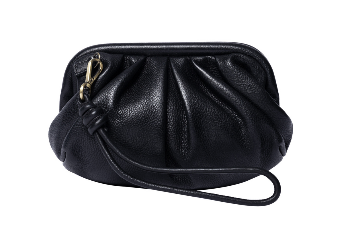 Pochette / sac en cuir Noha Black
