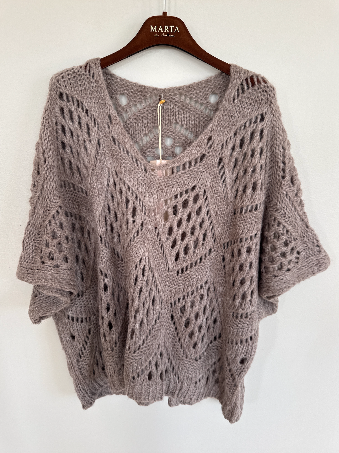 Pull en maille Nieve - fango