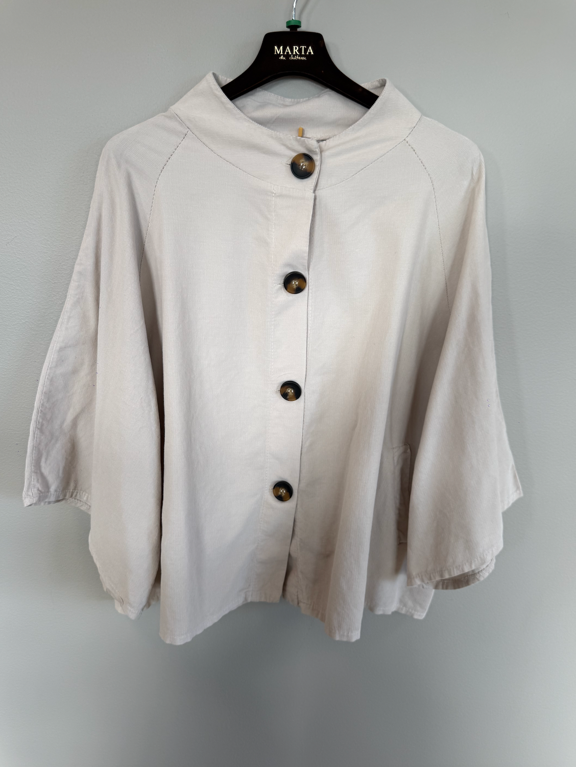 Veste Jessamy - Beige velours côtelé bébé