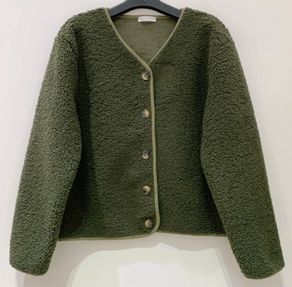 Veste Fleece kaki