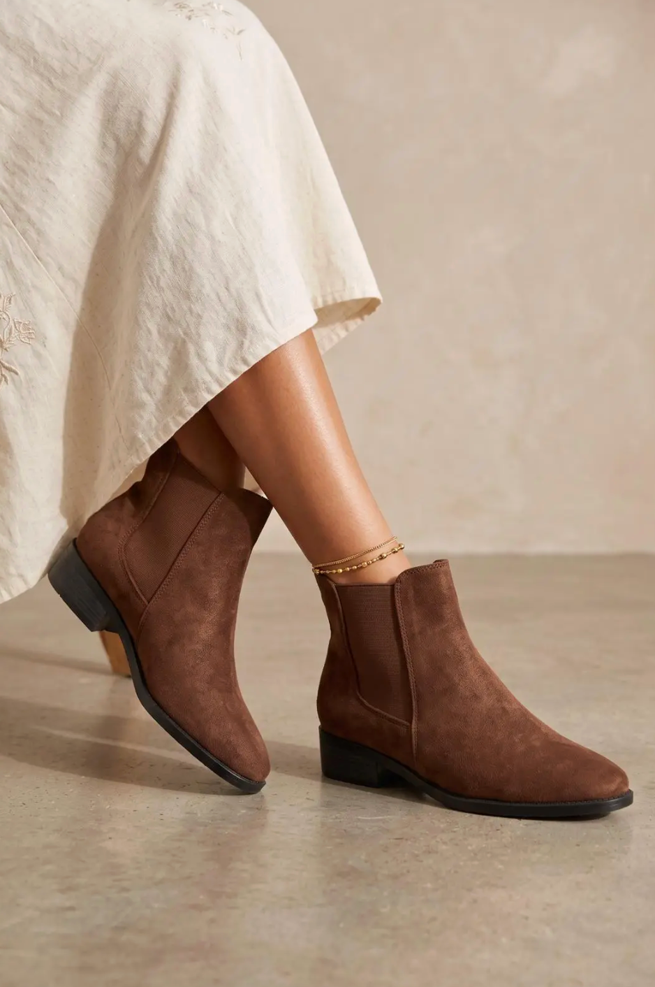 Bottines Selina brown