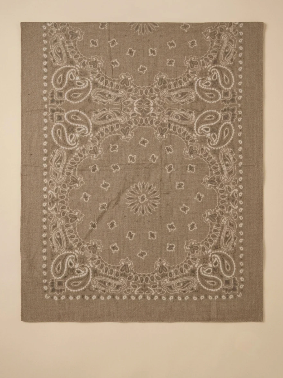 Écharpe Cachemire mix - taupe