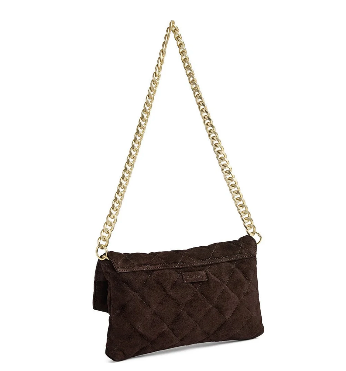Clutch crossover Belem - Chocolate