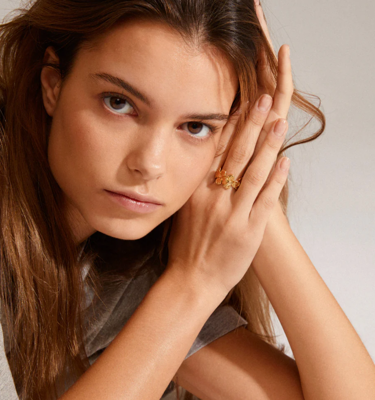 Bague CHARMAINE dorée