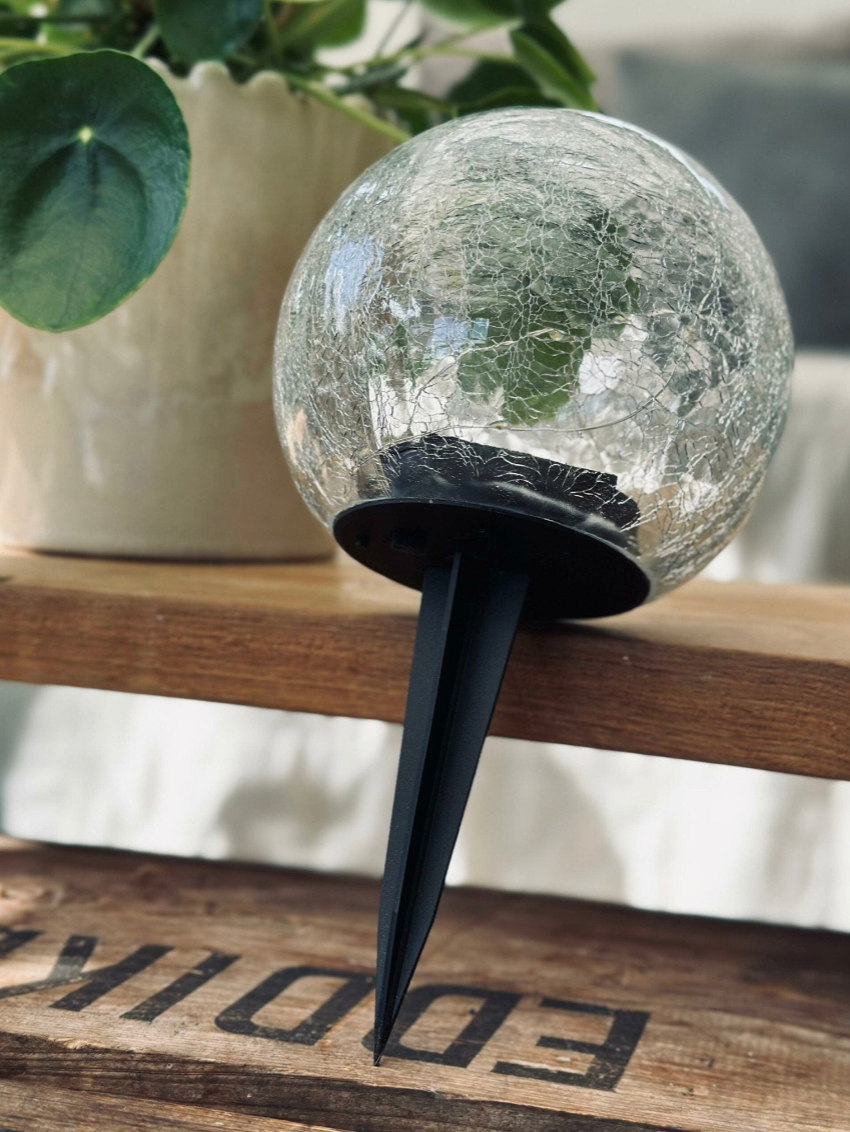 Boule solaire en verre - Large XL 25 cm