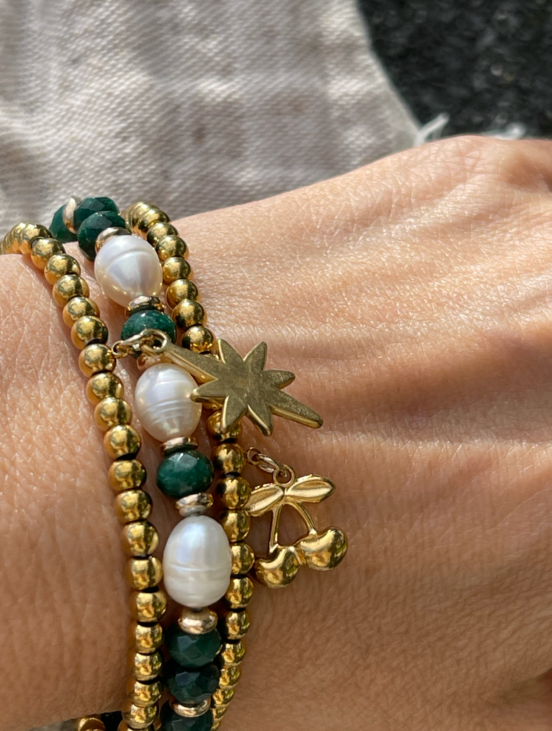 Bracelet Juliane - Emerald