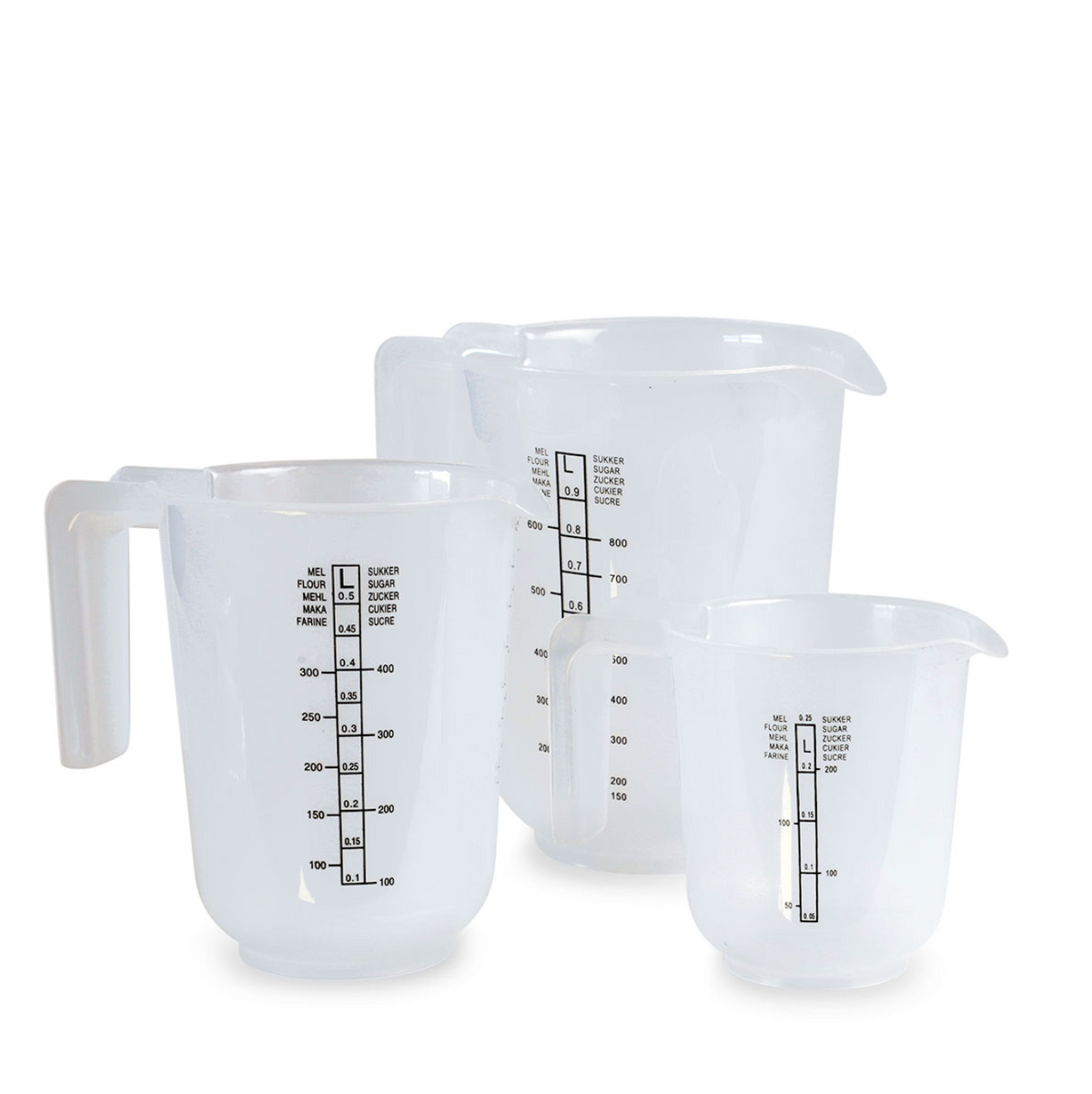 Tasses doseuses - Lot de 3 pcs.