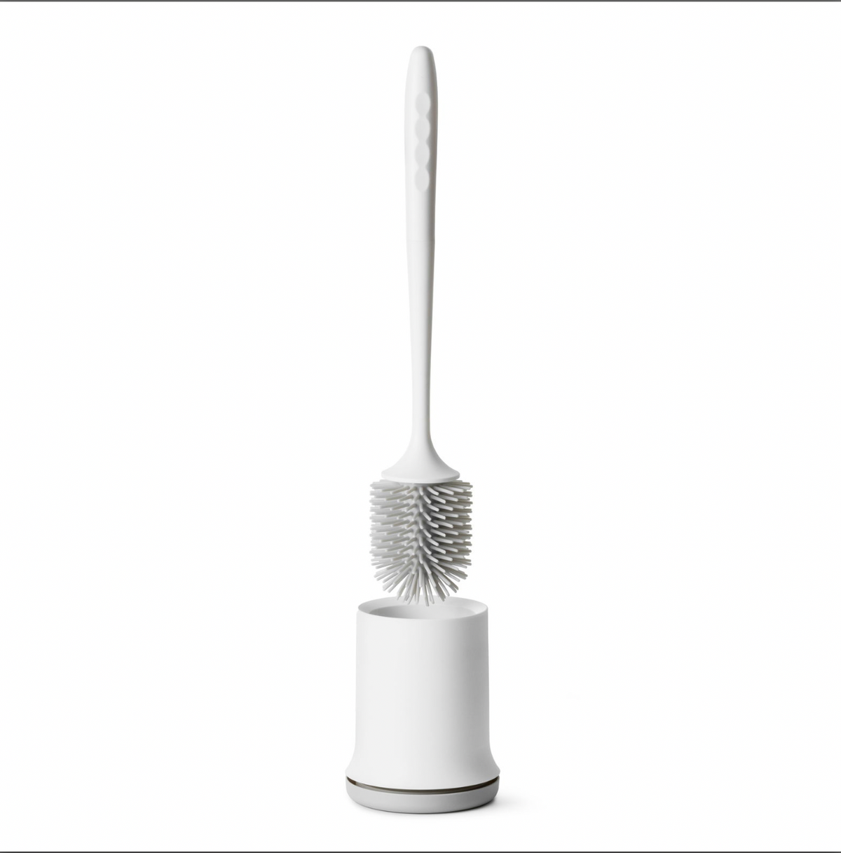 Brosse WC avec support - Silicone