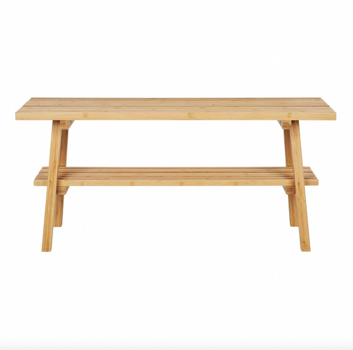 Banc en bambou