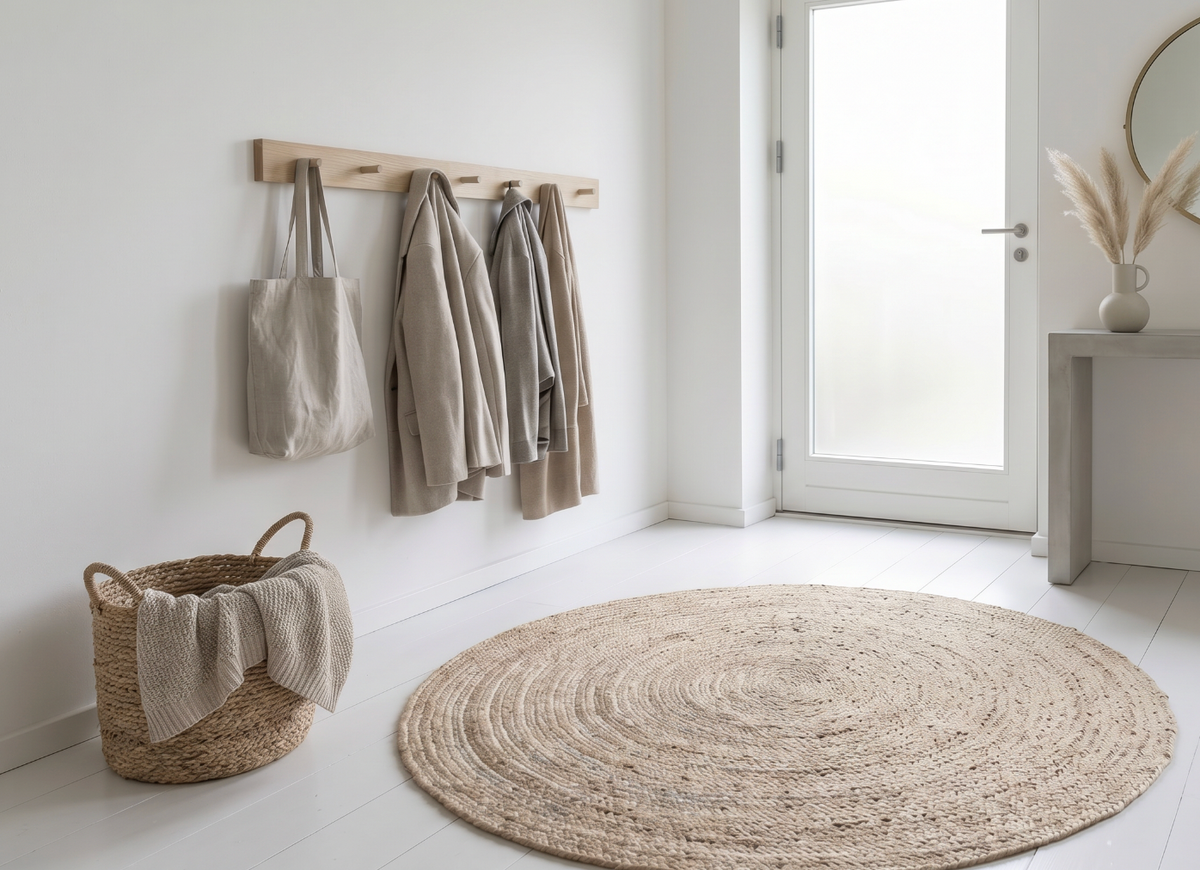 Tapis en jute Dia 120 cm