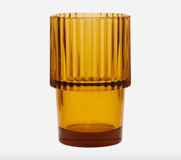 Drikkeglas - Amber - sæt 4stk - VIAMAJA.DK