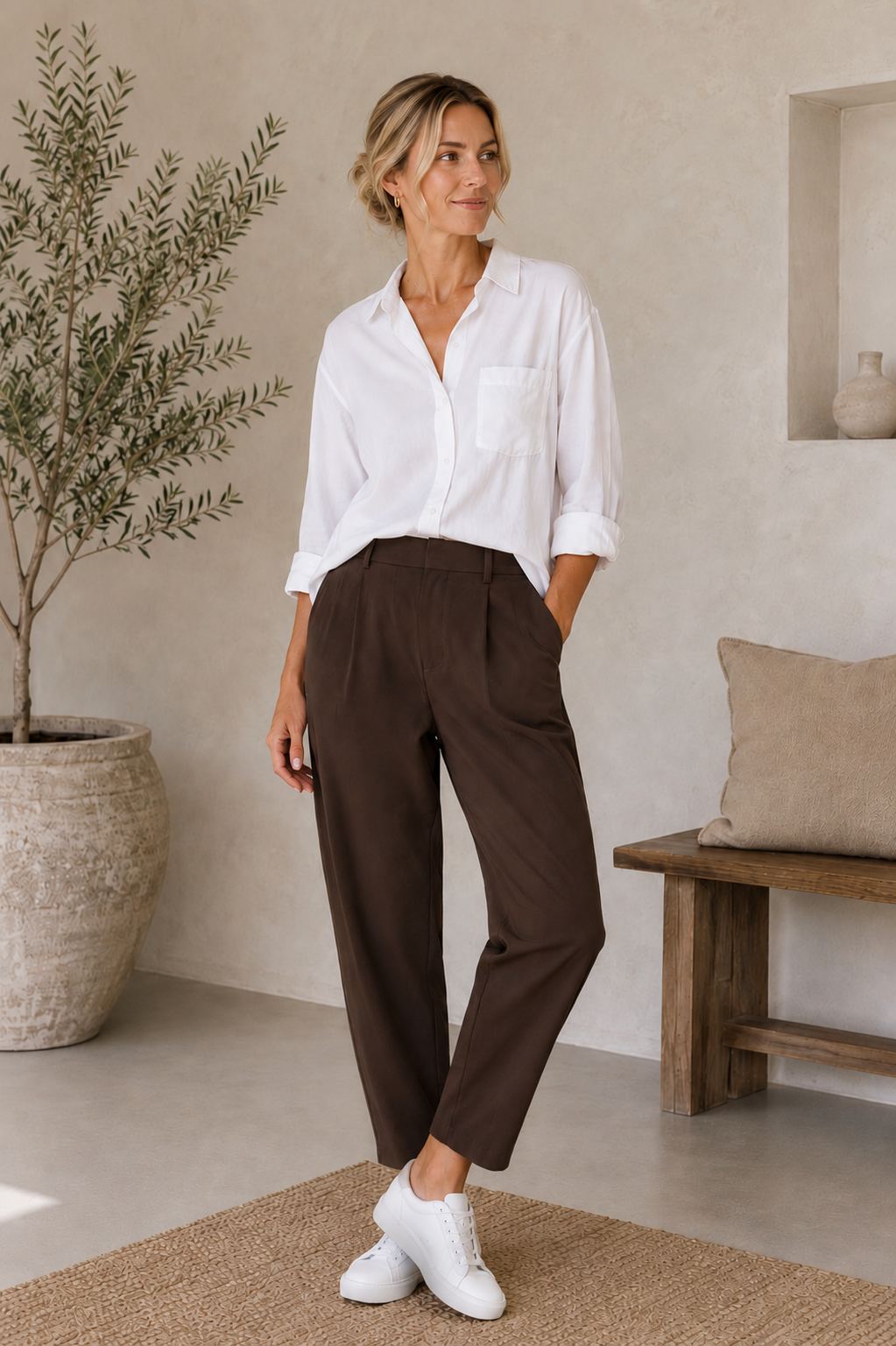 Pantalon Bloom - Moro