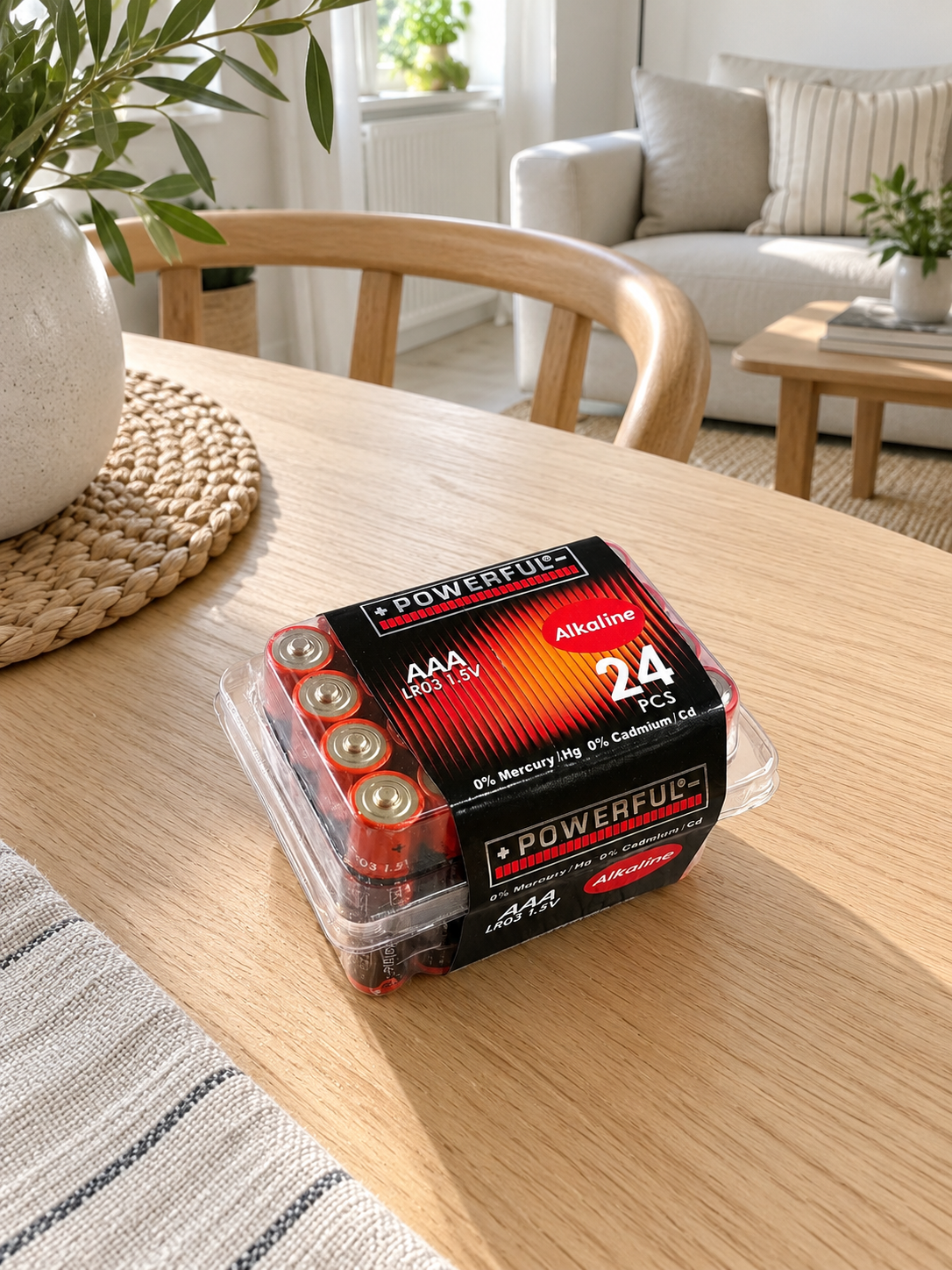 Piles AAA - 24 pcs – Alkaline