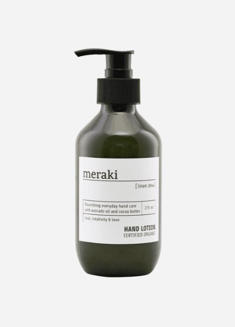 Hand lotion, Linen dew Meraki 275ml - VIAMAJA.DK