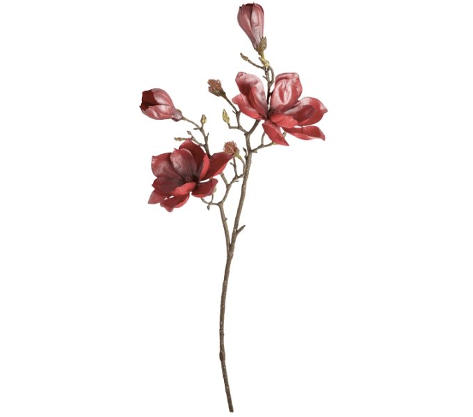 MAGNOLIA 88CM - RØD - VIAMAJA.DK
