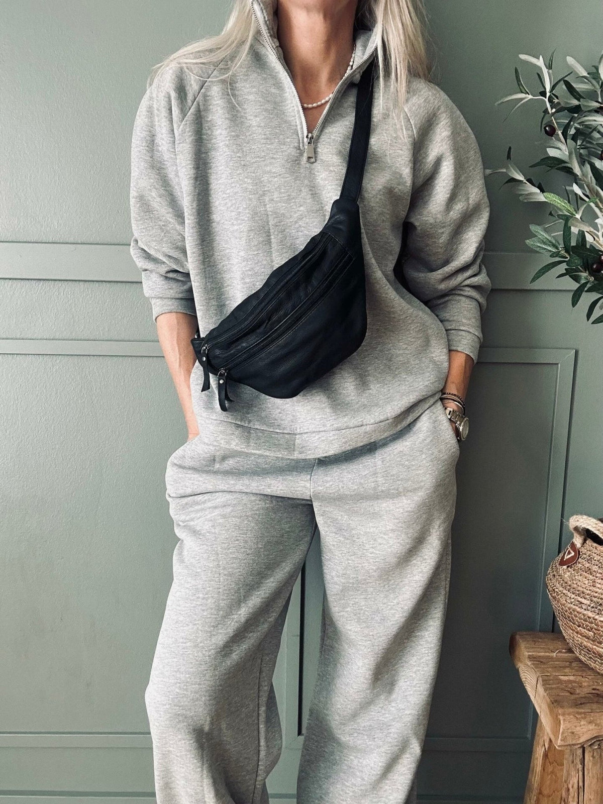 Sweatshirt grey - VIAMAJA.DK