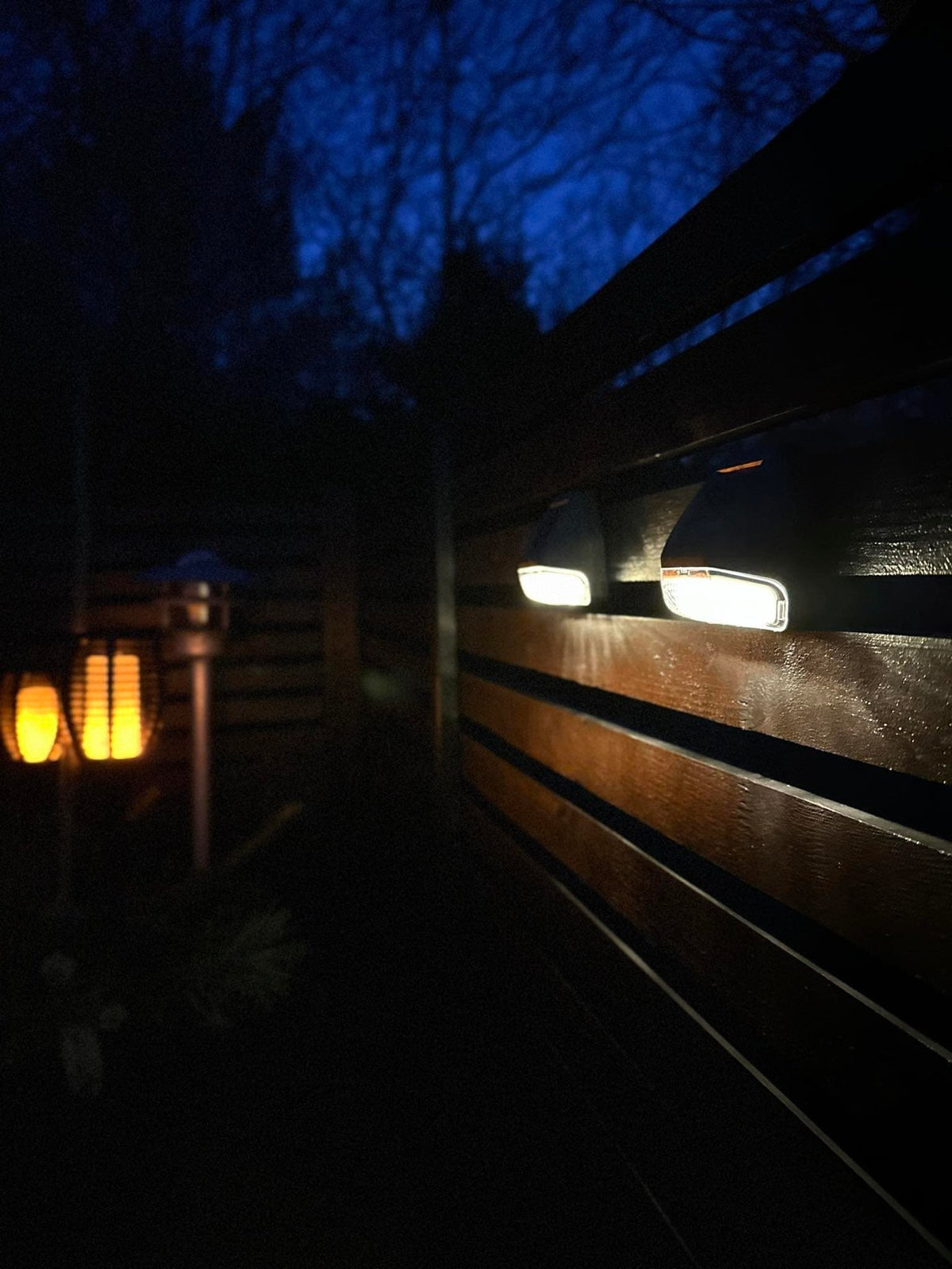 Væglampe med solceller , pakke med 4 stk - VIAMAJA.DK