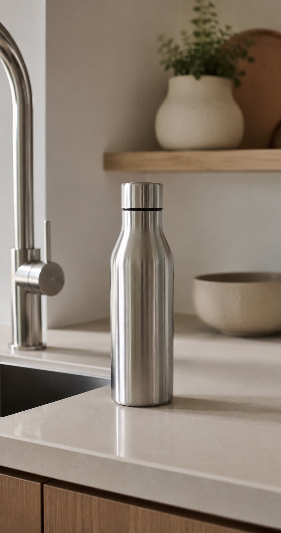 Gourde thermos 450 ml – Aluminium