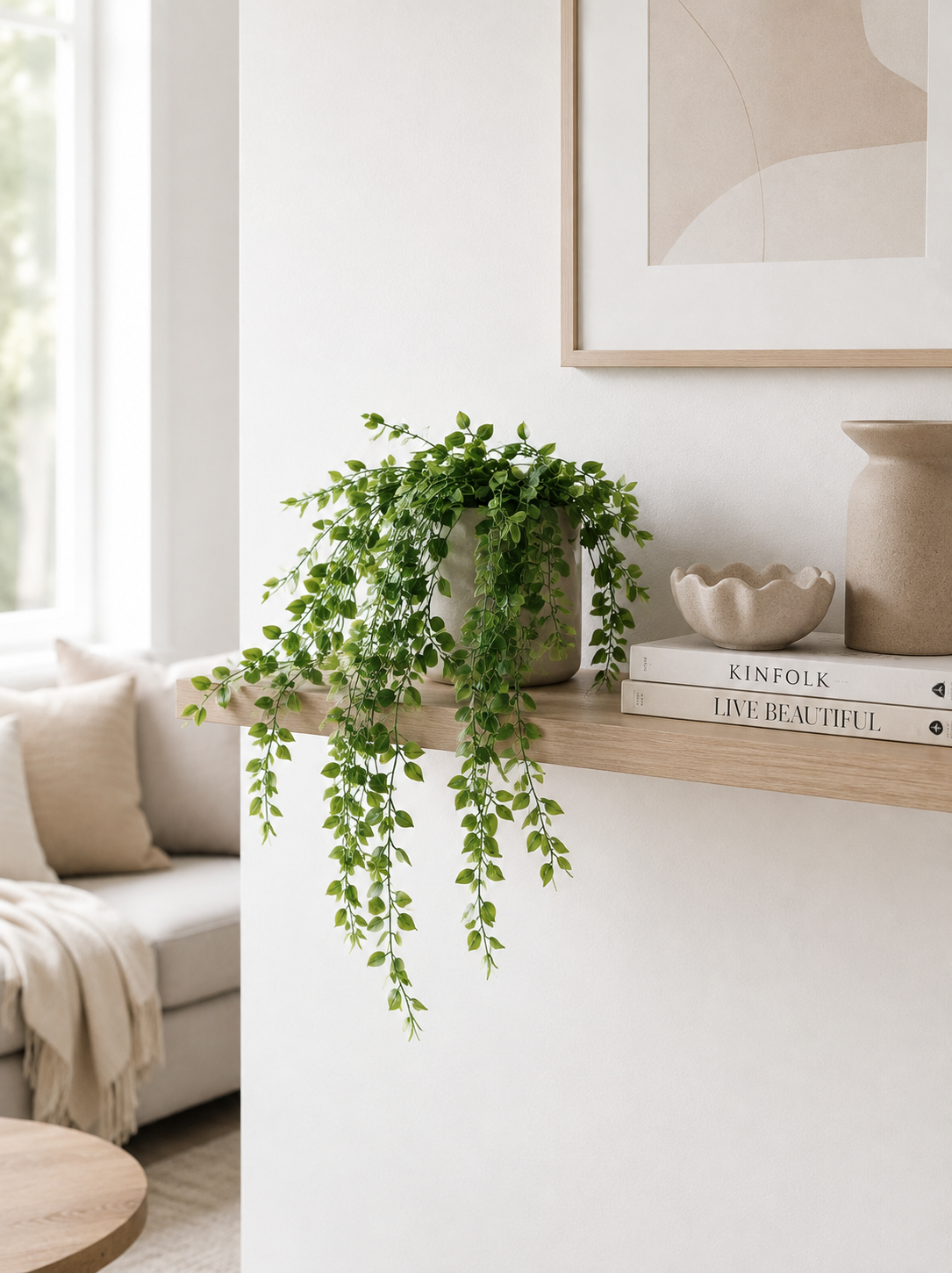 Plante retombante décorative - Verte