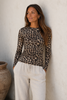 Blouse leo - black colour