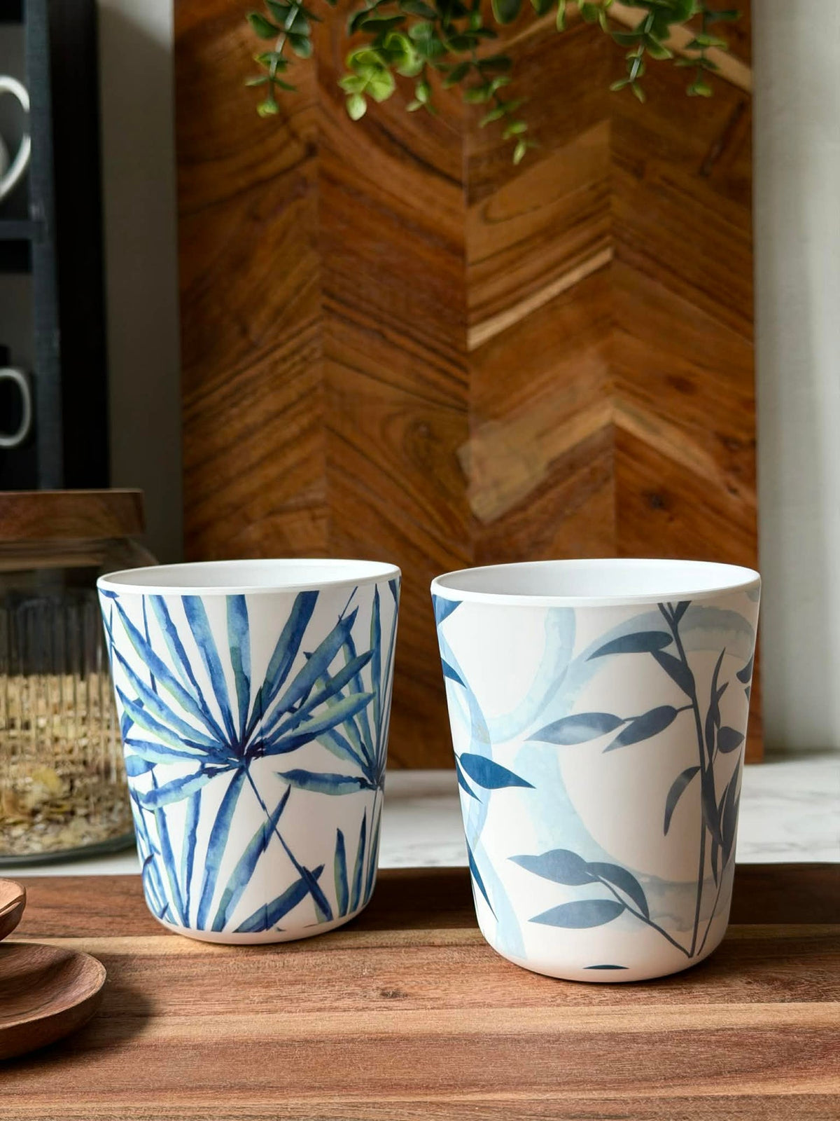 Tasse en mélamine - Mix bleu color