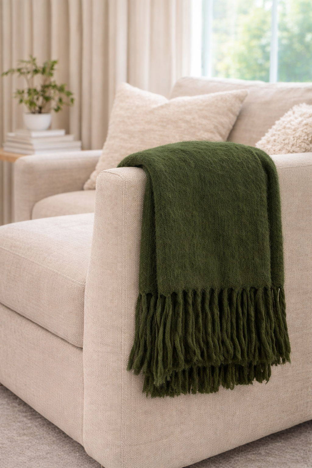 Magnifique plaid chaud – Army