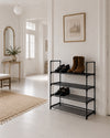 Étagère à chaussures avec 4 niveaux