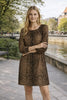 Robe léopard – Mi-longue