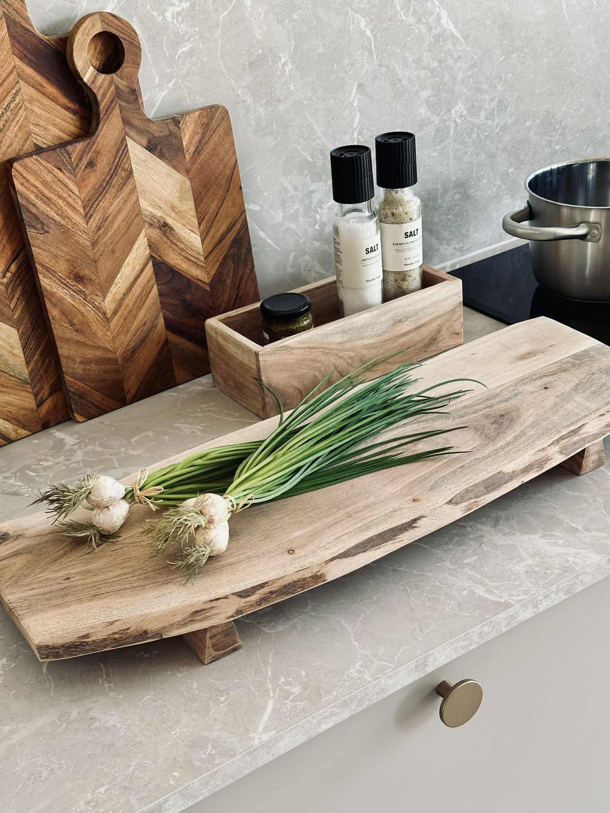 Plateau de service sur pieds 65 cm