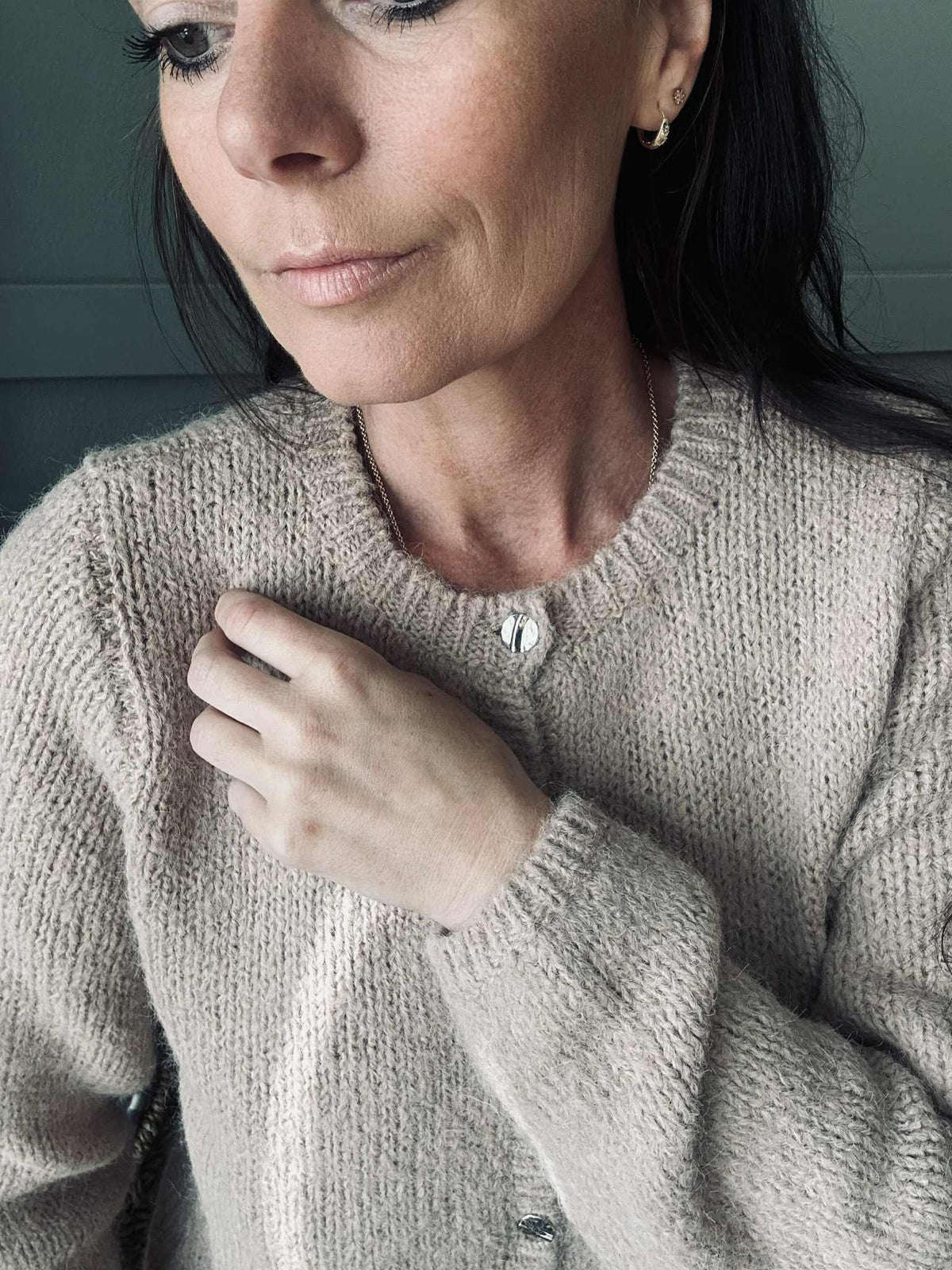Gilet Sofia - rose poudré