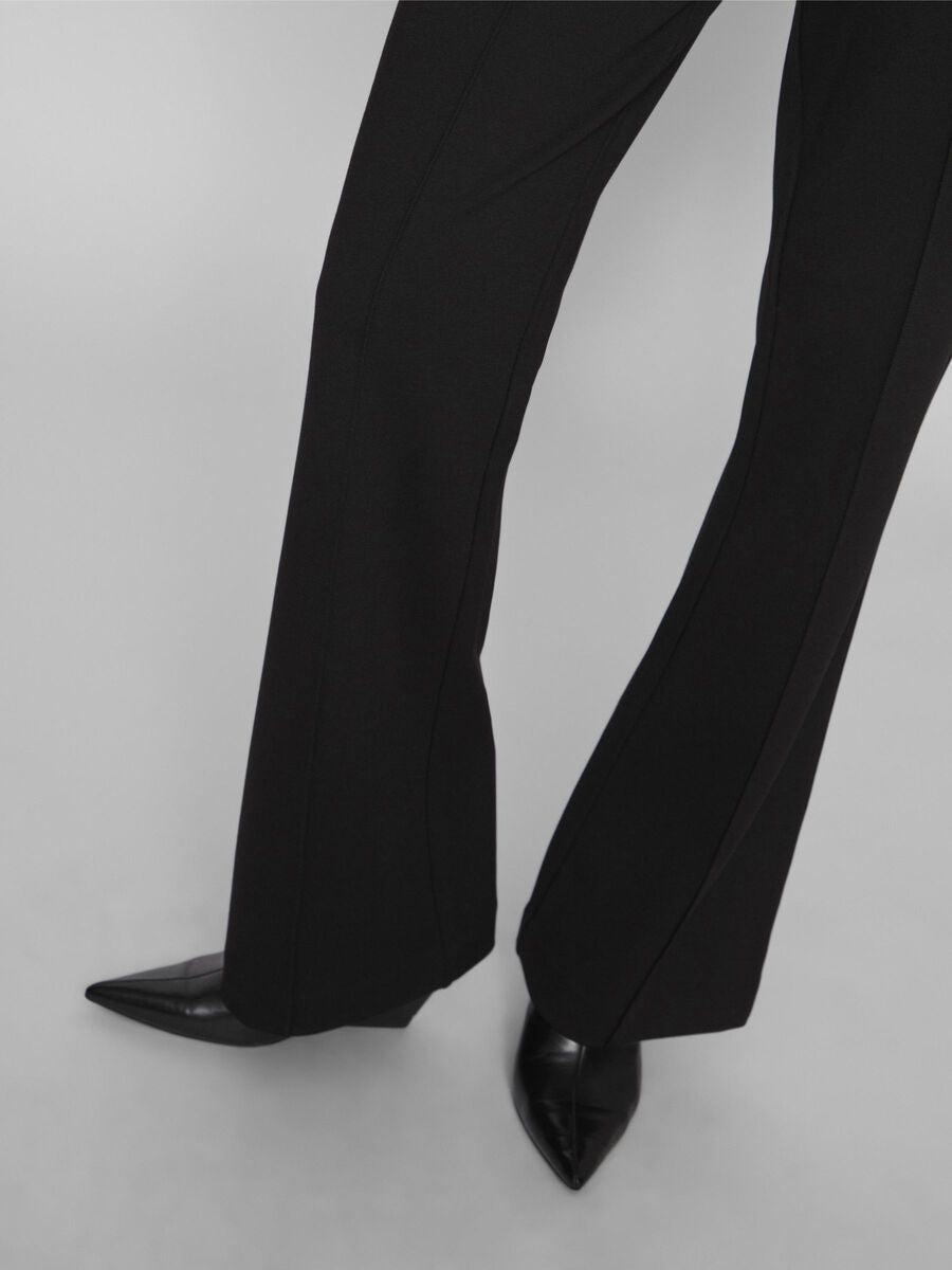 Pantalon taille haute - Black