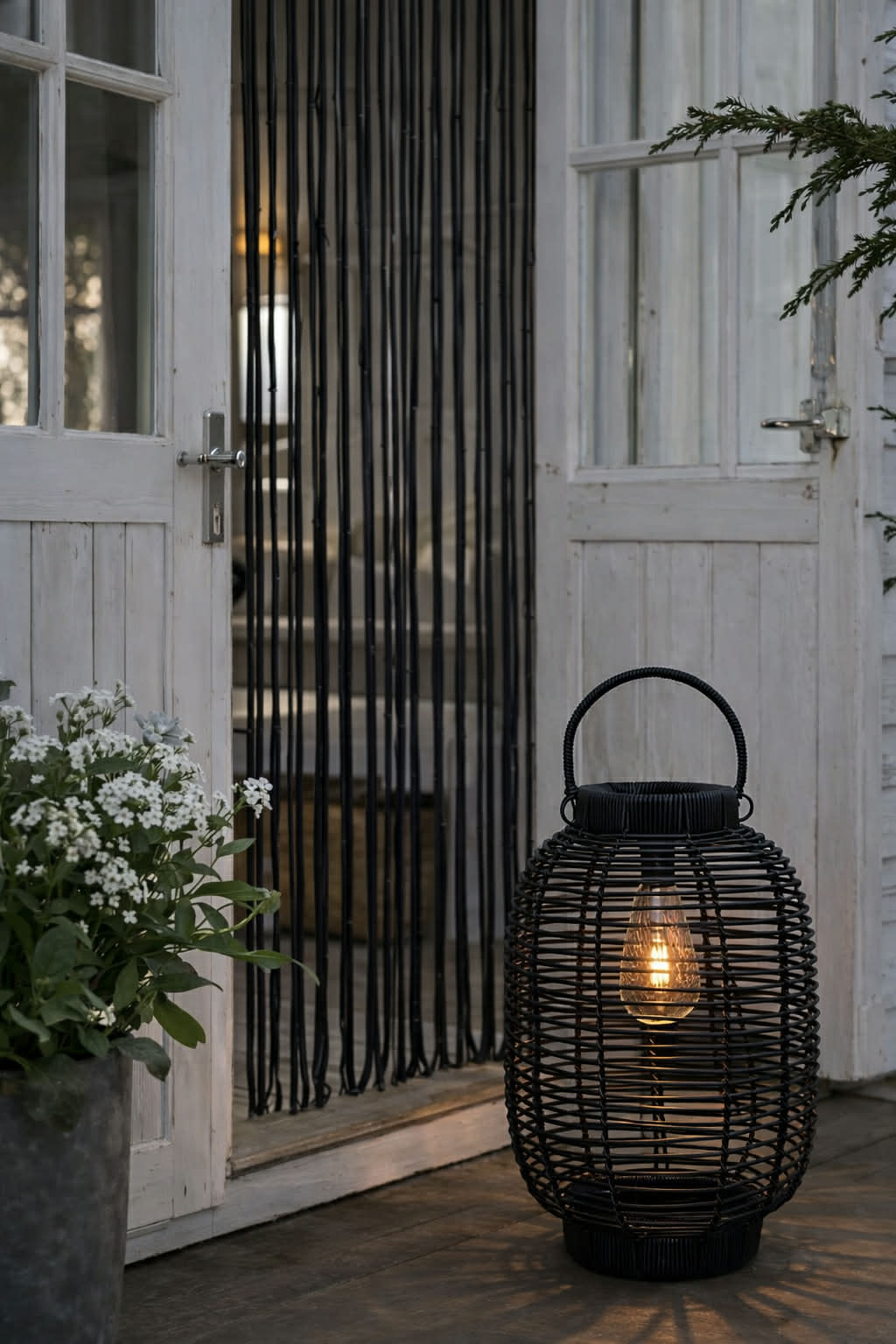 Lanterne solaire Molly Black