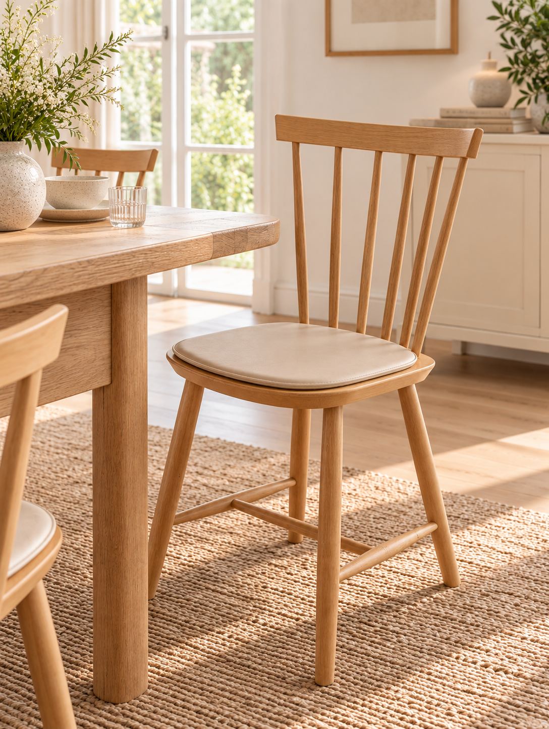 Coussin d’assise FDB J46 - peau d’agneau sable