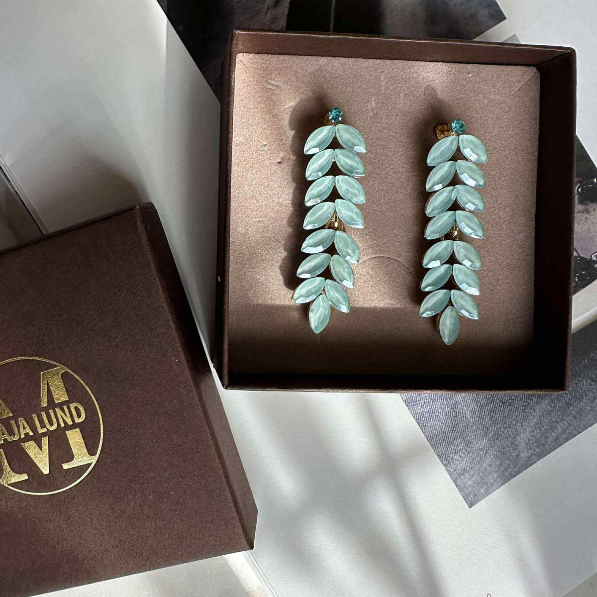 Boucles d’oreilles Leona - Aqua