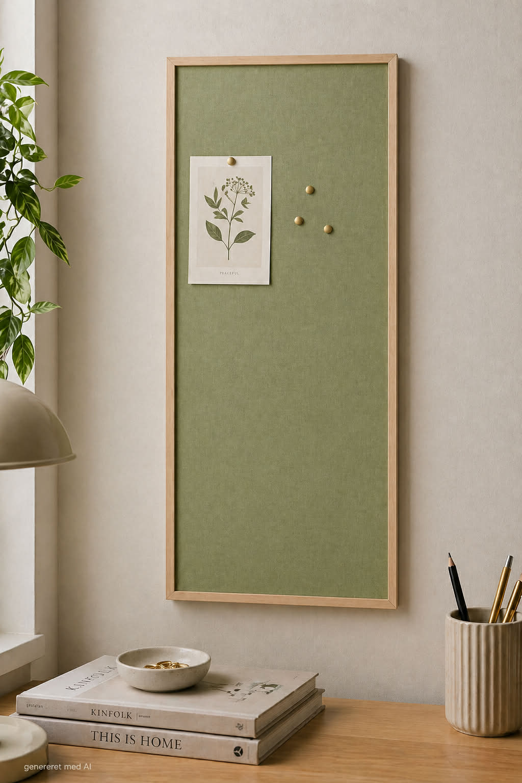 Tableau d'affichage Vert - 50x100