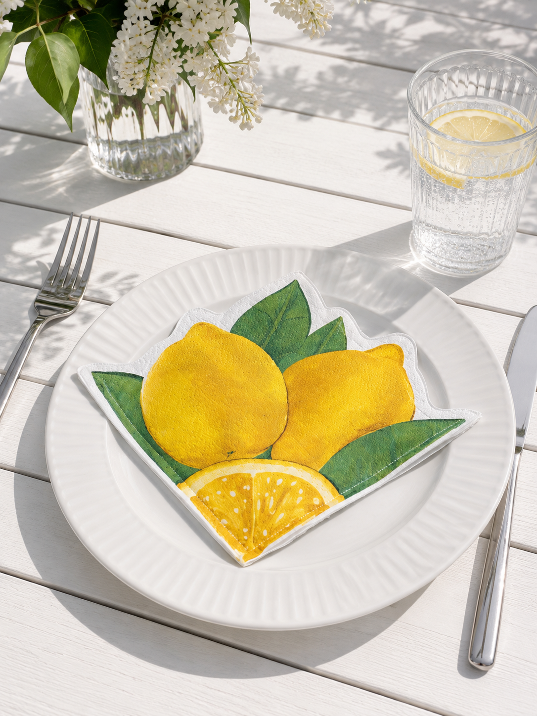 Serviettes Citron - 12 pcs