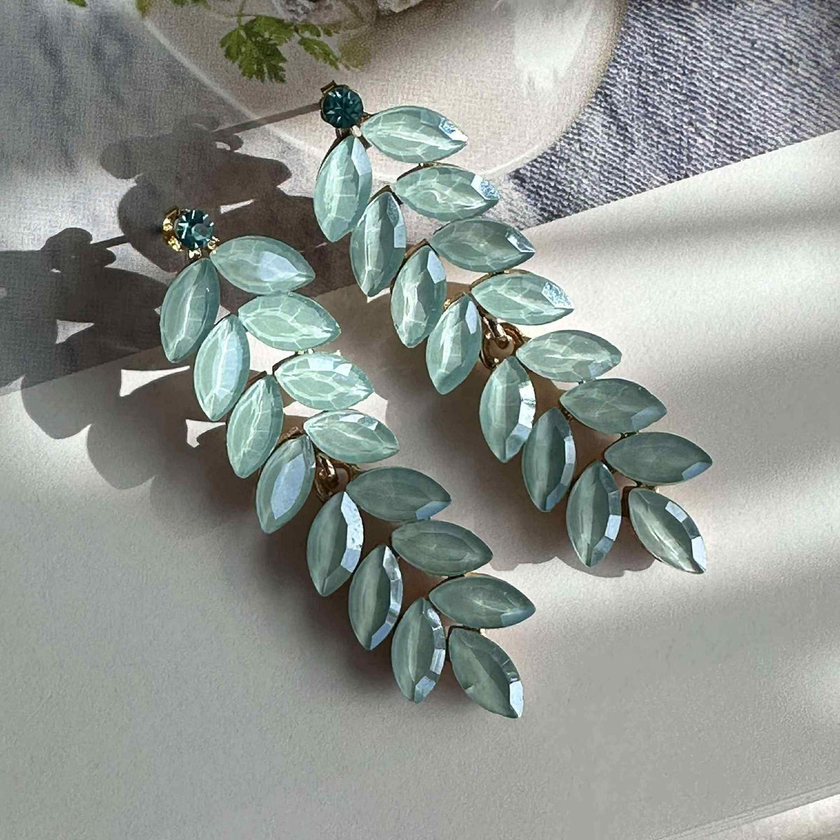Boucles d’oreilles Leona - Aqua