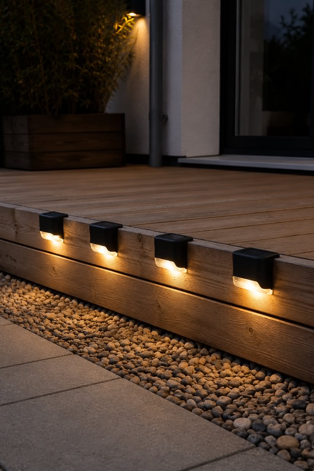 Lampes pour marche à énergie solaire - 4 pièces