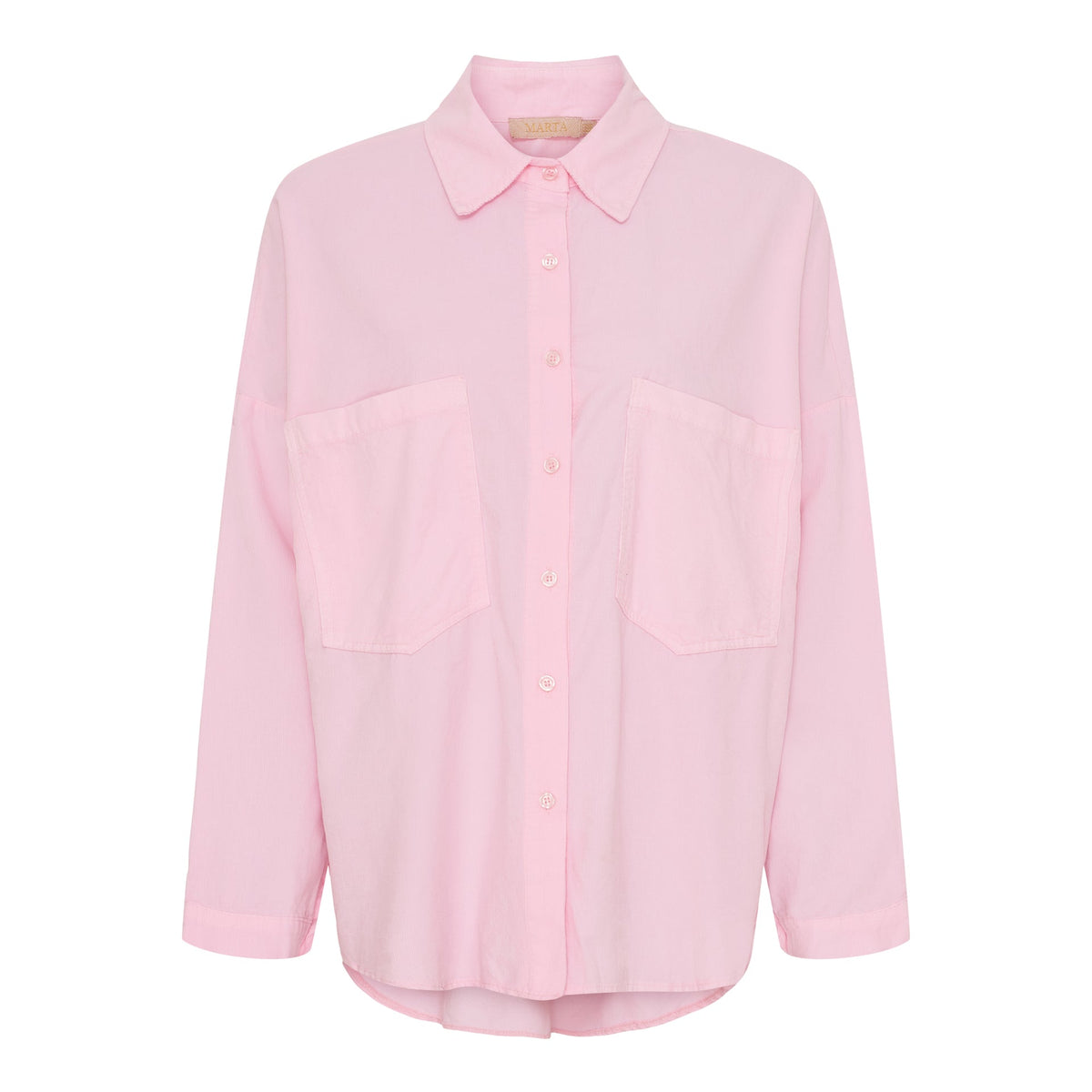Chemise en baby velours - Rose