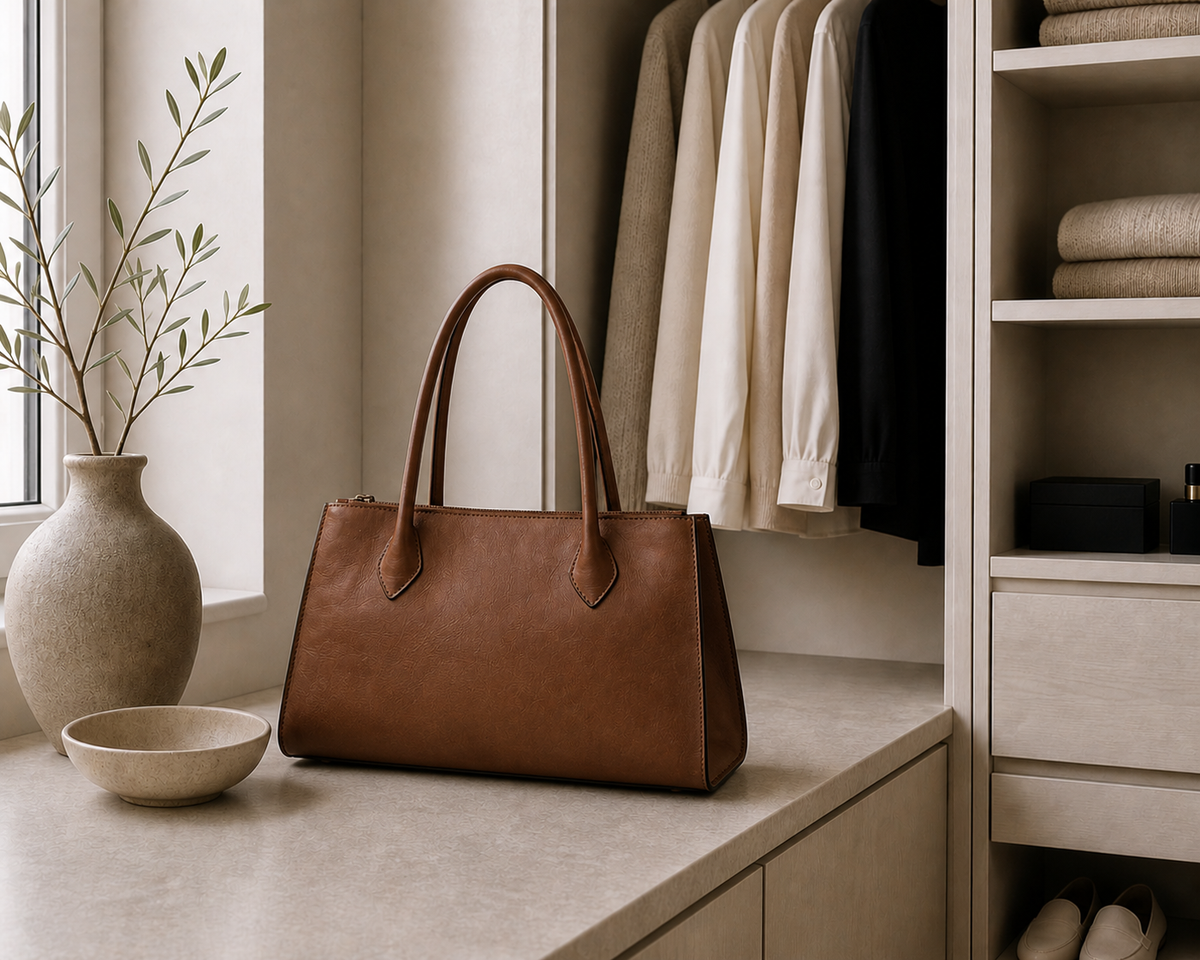 Sac à main Ora cognac