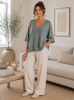 Blouse MdcInaya - Military Melange