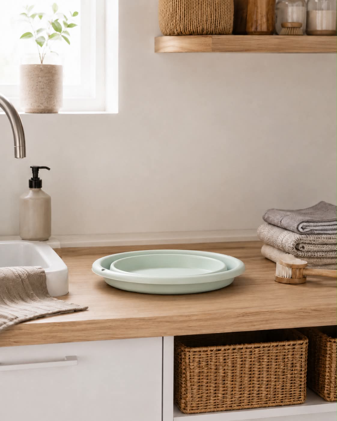 Balje Mint - Pliable 9 litres à suspendre