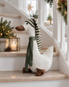 Canard de Noël avec bonnet vert