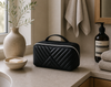 Trousse de toilette VIAMAJA - cuir noir