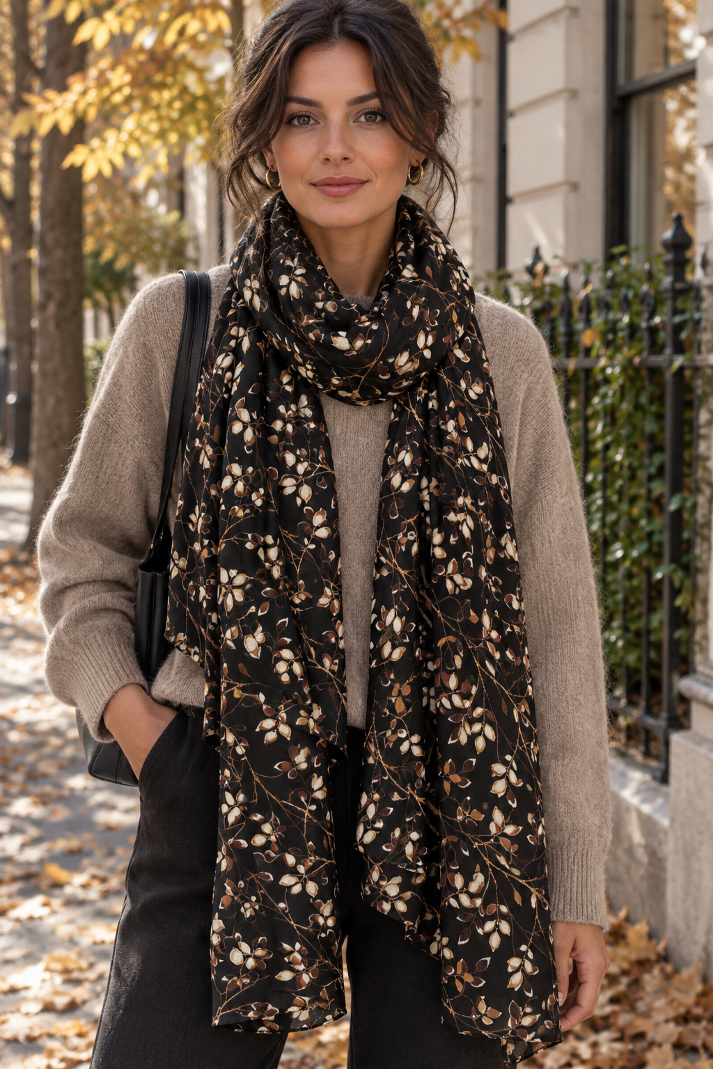 Foulard Black Minna