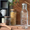 Bouteille en verre avec graduations - 1000 ml