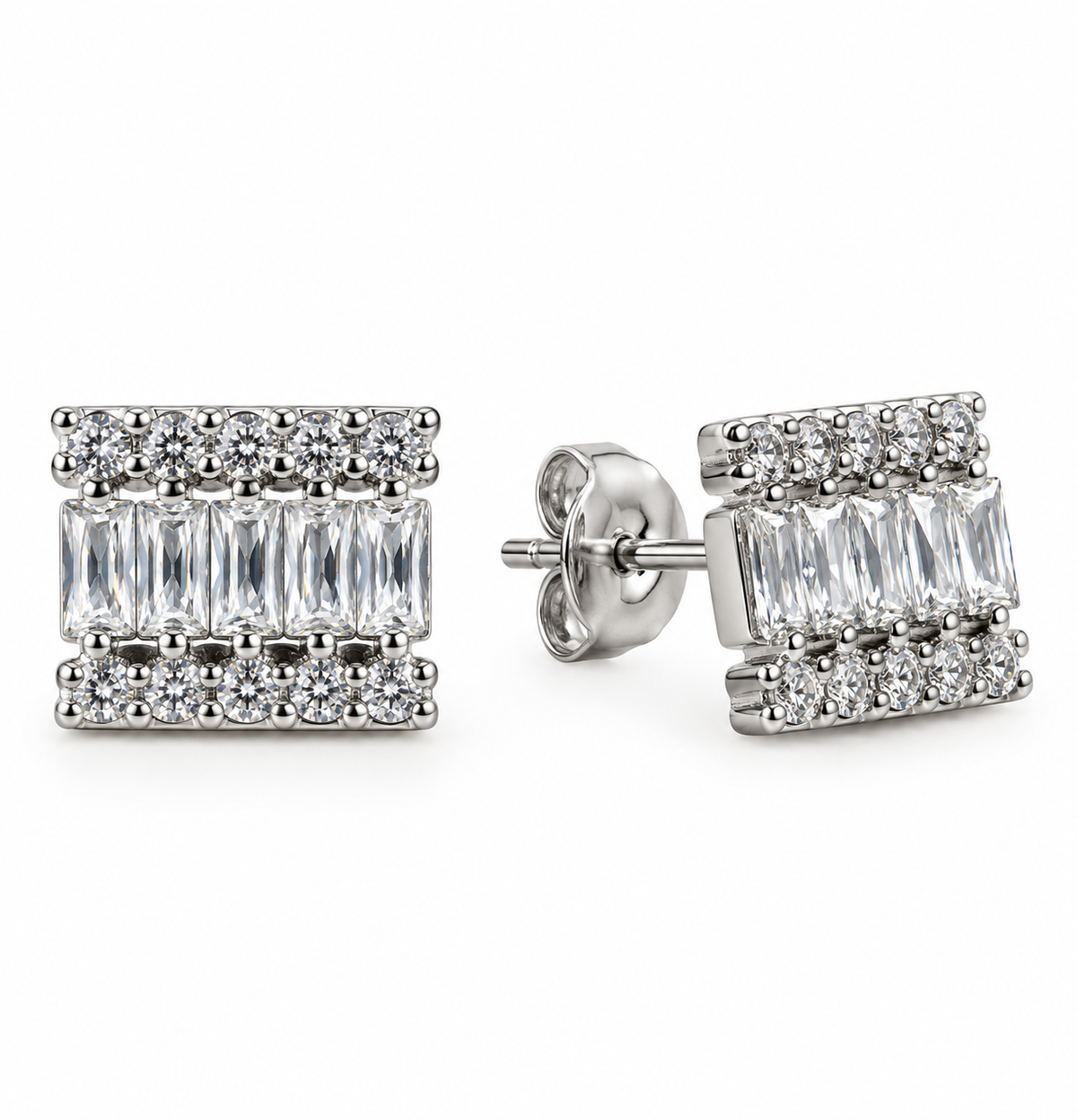 Boucles d’oreilles Maddie plaqué or 18K argent Sterling