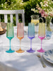Verres à champagne Aurora - Color MIX